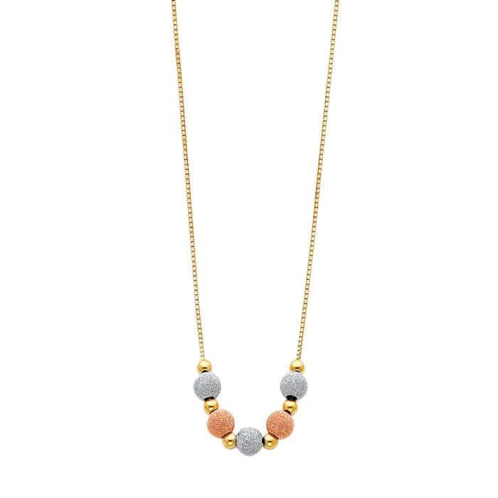 14K Yellow Gold Fashion Necklace - 17"