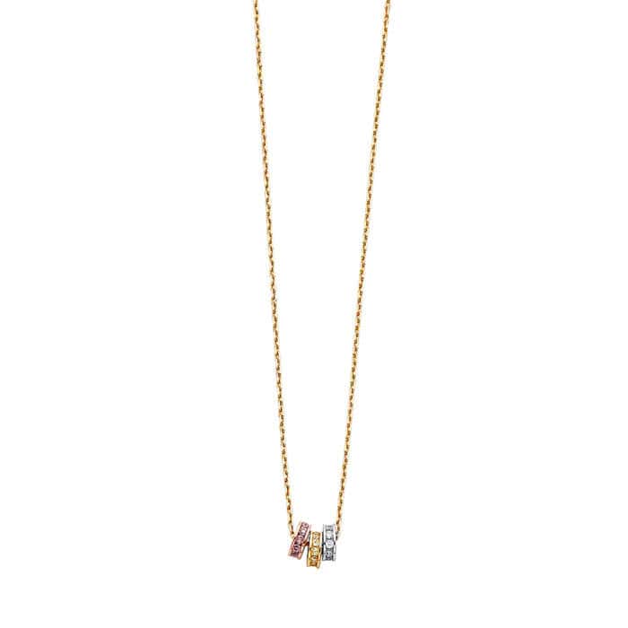 14K Yellow Gold Fashion  Necklace - 17"