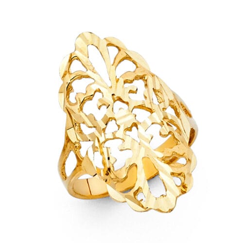 14K Yellow Gold Fancy Ring
