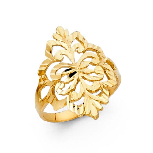 14K Yellow Gold Fancy Ring