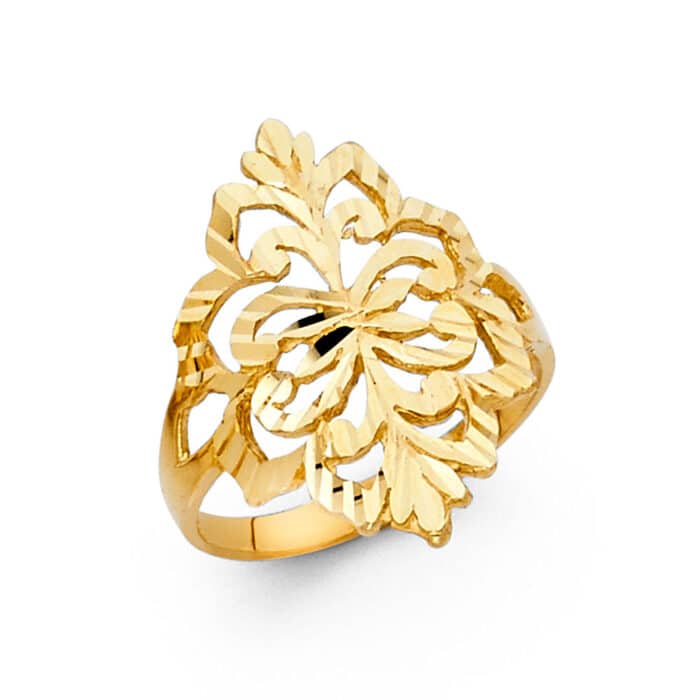 14K Yellow Gold Fancy Ring