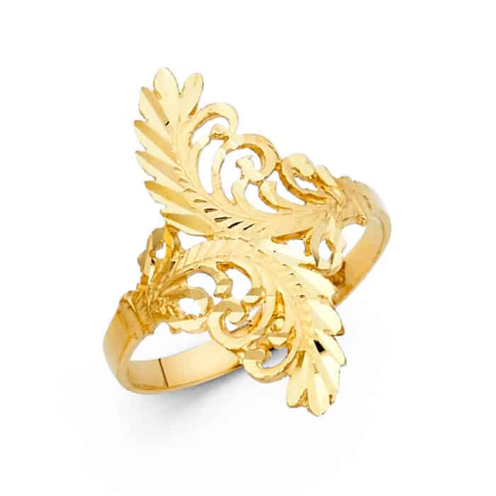 14K Yellow Gold Fancy Ring