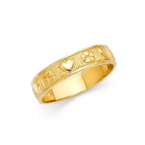 14K Yellow Gold Fancy Ring