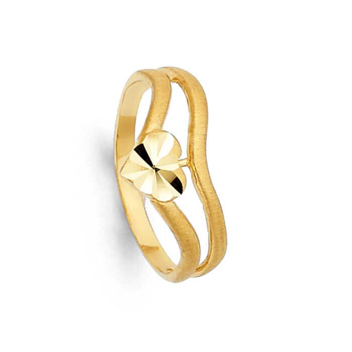 14K Yellow Gold Thumb Ring - Image 2