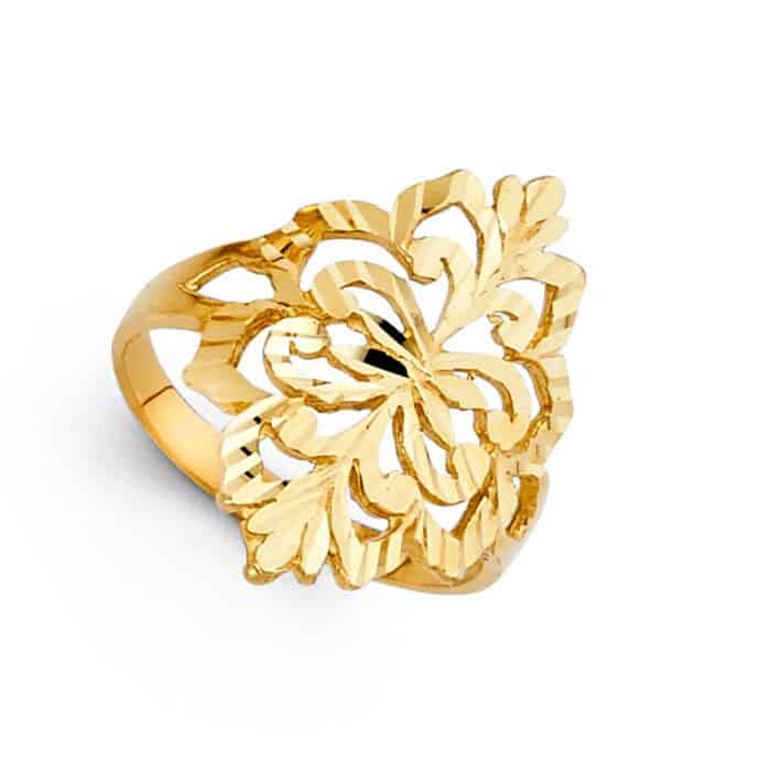 14K Yellow Gold Fancy Ring - Image 2