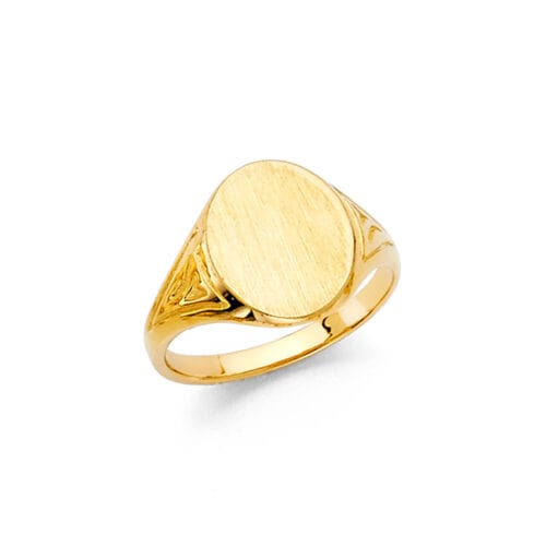 14K Yellow Gold Babies Ring