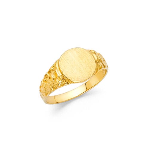 14K Yellow Gold Babies Ring