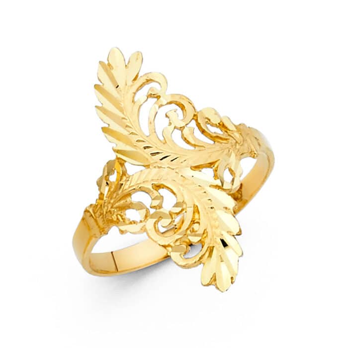 14K Yellow Gold Fancy Ring