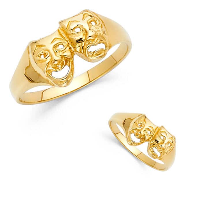 14K Yellow Gold Fancy Ring - Image 3