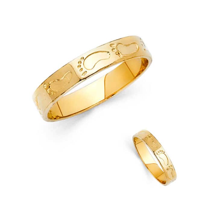 14K Yellow Gold Fancy Ring - Image 3
