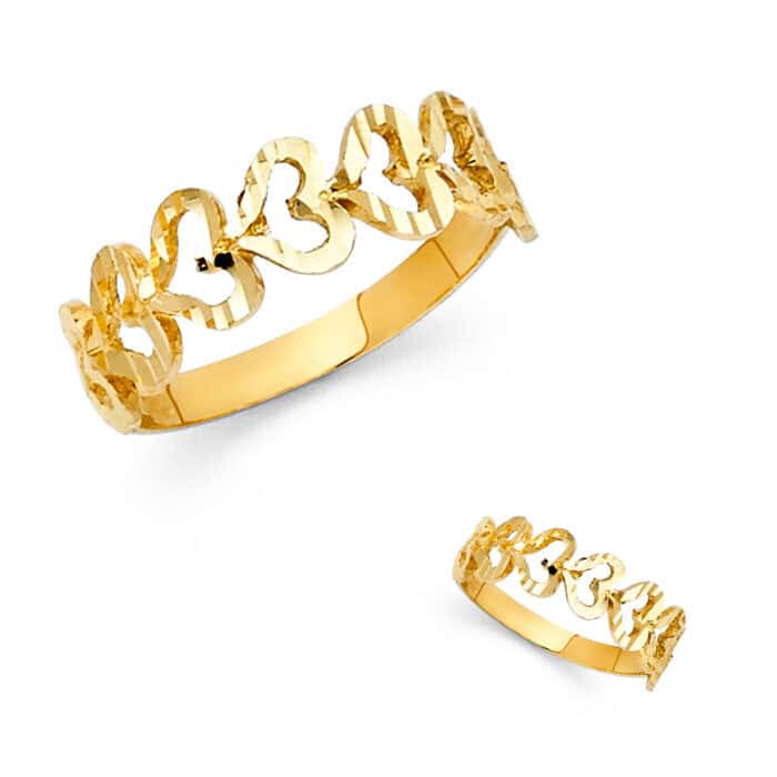 14K Yellow Gold Fancy Ring - Image 3