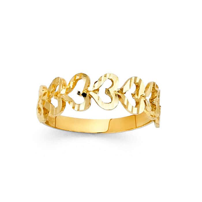 14K Yellow Gold Fancy Ring - Image 2