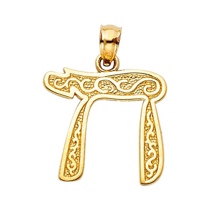 14K Yellow Gold Pendant