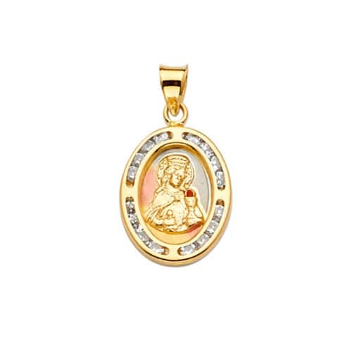 14K Yellow Gold Communion Pendant